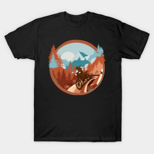 Girl Riding Wild and Free T-Shirt